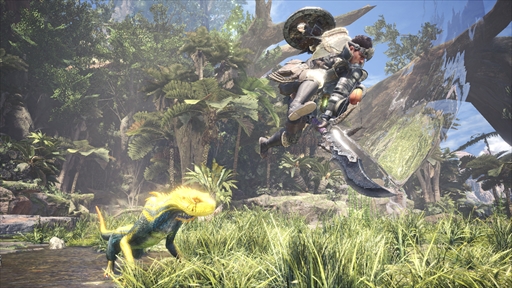 画像ギャラリー No.021のサムネイル画像 / 「MONSTER HUNTER WORLD:ICEBORNE」の最新PVが公開に。復活モンスターとしてティガレックスが登場