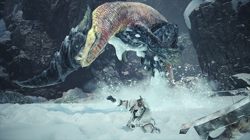 画像ギャラリー No.006のサムネイル画像 / 「MONSTER HUNTER WORLD: ICEBORNE」の序盤インプレッションを動画付きでお届け。新アクションやマスターランク狩猟のポイントを紹介