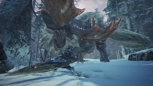 画像ギャラリー No.007のサムネイル画像 / 「MONSTER HUNTER WORLD: ICEBORNE」の序盤インプレッションを動画付きでお届け。新アクションやマスターランク狩猟のポイントを紹介