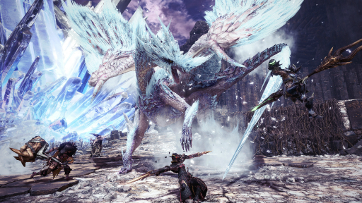 画像ギャラリー No.012のサムネイル画像 / 冰龍「イヴェルカーナ」に挑戦。「MONSTER HUNTER WORLD:ICEBORNE」のプレス体験会をレポート