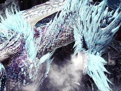 冰龍「イヴェルカーナ」は強かった……！ 「MONSTER HUNTER WORLD:ICEBORNE」のプレス体験会でのプレイ動画を掲載