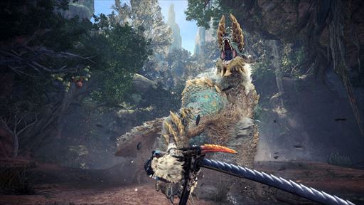 画像ギャラリー No.005のサムネイル画像 / 「MONSTER HUNTER WORLD:ICEBORNE」のプロモーションムービー第5弾が公開。ジンオウガの登場が明らかに