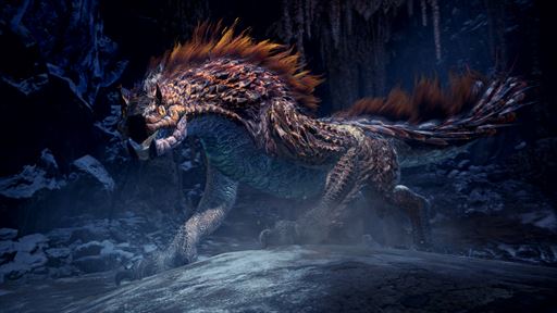 画像ギャラリー No.009のサムネイル画像 / 「MONSTER HUNTER WORLD:ICEBORNE」のプロモーションムービー第5弾が公開。ジンオウガの登場が明らかに