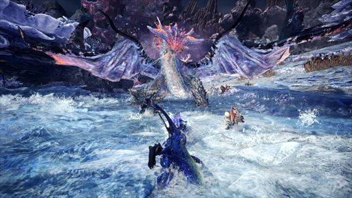 画像ギャラリー No.012のサムネイル画像 / 「MONSTER HUNTER WORLD:ICEBORNE」のプロモーションムービー第5弾が公開。ジンオウガの登場が明らかに