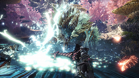 画像ギャラリー No.009のサムネイル画像 / 「MHW：ICEBORNE」，10月に配信される金獅子「ラージャン」の情報が公開。9月28日からは鳥取市とのコラボがスタート