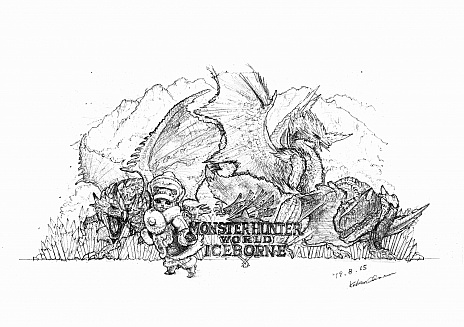 画像ギャラリー No.011のサムネイル画像 / 「MHW：ICEBORNE」，10月に配信される金獅子「ラージャン」の情報が公開。9月28日からは鳥取市とのコラボがスタート