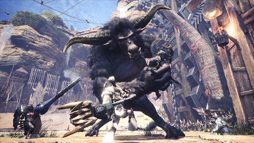 画像ギャラリー No.008のサムネイル画像 / ［TGS 2019］金獅子ラージャンとの激闘を実機プレイムービーでお届け。「MHW: ICEBORNE」の最新アップデートを会場で試遊してきた