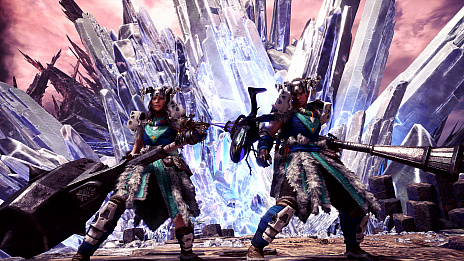 画像ギャラリー No.008のサムネイル画像 / 「MONSTER HUNTER WORLD: ICEBORNE」，「HZD」コラボクエストの続報が公開。ストームスリンガーの強化で強力な特殊弾が使用可能に