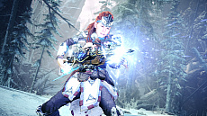 画像ギャラリー No.015のサムネイル画像 / 「MONSTER HUNTER WORLD: ICEBORNE」，「HZD」コラボクエストの続報が公開。ストームスリンガーの強化で強力な特殊弾が使用可能に