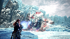 画像ギャラリー No.016のサムネイル画像 / 「MONSTER HUNTER WORLD: ICEBORNE」，「HZD」コラボクエストの続報が公開。ストームスリンガーの強化で強力な特殊弾が使用可能に