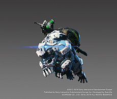 画像ギャラリー No.017のサムネイル画像 / 「MONSTER HUNTER WORLD: ICEBORNE」，「HZD」コラボクエストの続報が公開。ストームスリンガーの強化で強力な特殊弾が使用可能に