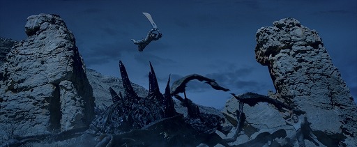 画像ギャラリー No.003のサムネイル画像 / 実写映画「モンスターハンター」,アルテミスと“影蜘蛛ネルスキュラ”の死闘を収録した最新映像が公開に
