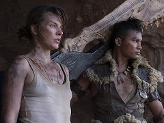 実写映画「モンスターハンター」，アルテミスと“影蜘蛛ネルスキュラ”の死闘を収録した最新映像が公開に