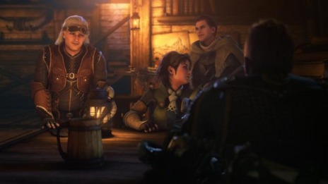 画像ギャラリー No.011のサムネイル画像 / CGアニメ映画「モンスターハンター：レジェンド・オブ・ザ・ギルド」の日本語吹き替え版予告編が公開。主人公のエイデン役は内田雄馬さん
