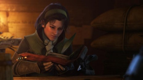 画像ギャラリー No.012のサムネイル画像 / CGアニメ映画「モンスターハンター：レジェンド・オブ・ザ・ギルド」の日本語吹き替え版予告編が公開。主人公のエイデン役は内田雄馬さん