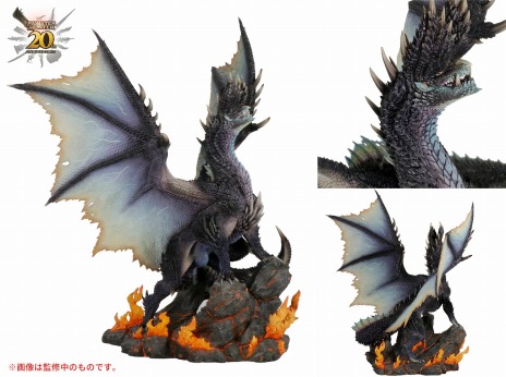 画像ギャラリー No.003のサムネイル画像 / 禁忌モンスター第2弾が登場。モンハンシリーズ20周年記念商品「CFB クリエイターズモデル 煌黒龍 アルバトリオン」2024年3月12日に発売