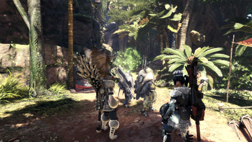 画像ギャラリー No.003のサムネイル画像 / ［gamescom］「MONSTER HUNTER: WORLD」の最新スクリーンショットが公開。古代樹の森や大蟻塚の荒地に生息するモンスターが確認できる