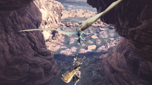 画像ギャラリー No.012のサムネイル画像 / ［gamescom］「MONSTER HUNTER: WORLD」の最新スクリーンショットが公開。古代樹の森や大蟻塚の荒地に生息するモンスターが確認できる