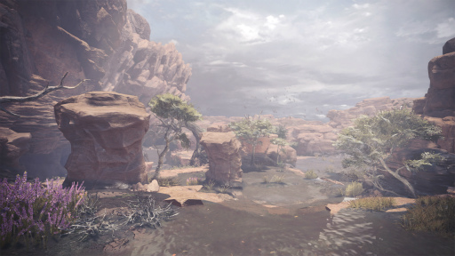 画像ギャラリー No.023のサムネイル画像 / ［gamescom］「MONSTER HUNTER: WORLD」の最新スクリーンショットが公開。古代樹の森や大蟻塚の荒地に生息するモンスターが確認できる