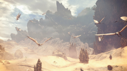 画像ギャラリー No.024のサムネイル画像 / ［gamescom］「MONSTER HUNTER: WORLD」の最新スクリーンショットが公開。古代樹の森や大蟻塚の荒地に生息するモンスターが確認できる