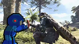 画像ギャラリー No.006のサムネイル画像 / 「MONSTER HUNTER: WORLD」でロックマンとハンティング。カプコンの名作アクション「ロックマン」とのコラボを発表