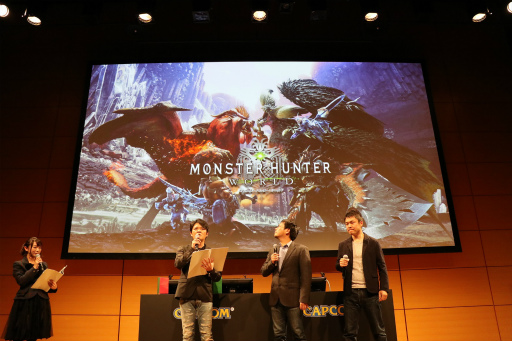 画像ギャラリー No.003のサムネイル画像 / 「MONSTER HUNTER: WORLD」の最新情報を伝える「スペシャル公開生放送」レポート。マルチプレイに途中から参加する実機プレイも