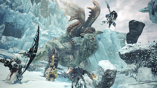 画像ギャラリー No.002のサムネイル画像 / ［gamescom］「MONSTER HUNTER WORLD: ICEBORNE」開発者インタビュー。ICEBORNEでも大人数向けコンテンツの実装を検討中