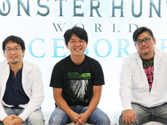 ［gamescom］「MONSTER HUNTER WORLD: ICEBORNE」開発者インタビュー。ICEBORNEでも大人数向けコンテンツの実装を検討中