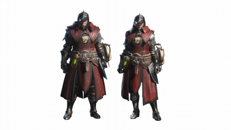 画像ギャラリー No.005のサムネイル画像 / PC版「MONSTER HUNTER WORLD」，防具「防衛隊α」シリーズ＆全14種の「防衛隊派生」武器が実装に。カムバックキャンペーンもスタート
