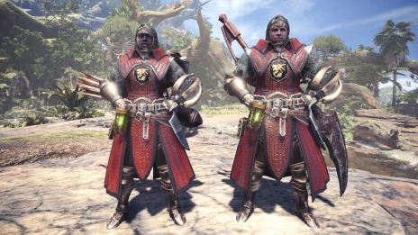 画像ギャラリー No.009のサムネイル画像 / PC版「MONSTER HUNTER WORLD」，防具「防衛隊α」シリーズ＆全14種の「防衛隊派生」武器が実装に。カムバックキャンペーンもスタート