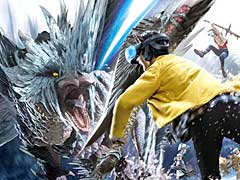 ユニバーサル・スタジオ・ジャパン，究極の“リアルな狩り”が体験できるアトラクション，「モンスターハンターワールド：アイスボーン XR WALK」を3月20日から開催