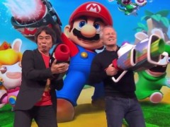 ［E3 2017］宮本 茂氏も登壇！ Ubi，Switch向けターン制ストラテジー「MARIO＋RABBIDS KINGDOM BATTLE」を発表