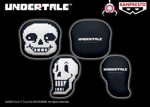画像ギャラリー No.004のサムネイル画像 / 「UNDERTALE」のアミューズメント専用景品が8月18日より順次登場。サンズやパピルスたちがアクリルプレートやぬいぐるみ，クッションに