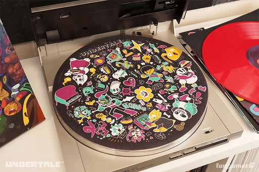 画像ギャラリー No.006のサムネイル画像 / 「UNDERTALE」公式グッズ，サンズ/パピルスのねんどろいどやスカート，スリップマット，アートブック付きCDを本日販売開始