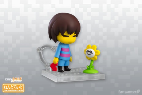 画像ギャラリー No.005のサムネイル画像 / “おちたニンゲンに なまえをつけてください”。RPG「UNDERTALE」の主人公をモデルにした“ねんどろいど ニンゲン”の予約受付を本日開始