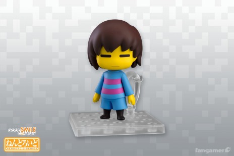 画像ギャラリー No.007のサムネイル画像 / “おちたニンゲンに なまえをつけてください”。RPG「UNDERTALE」の主人公をモデルにした“ねんどろいど ニンゲン”の予約受付を本日開始