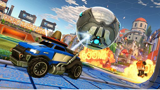 画像ギャラリー No.002のサムネイル画像 / 「ロケットリーグ」のNintendo Switch版が，海外で11月14日に配信。マリオやサムスをイメージした車も登場