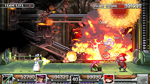 画像ギャラリー No.005のサムネイル画像 / SFC「WILD GUNS」と同じ開発スタッフによるセルフリメイク。「WILD GUNS Reloaded」の配信が，Steamで本日スタート