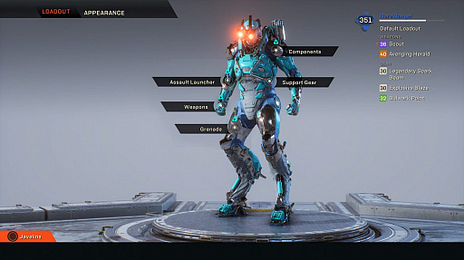 画像ギャラリー No.005のサムネイル画像 / これが「Anthem」だ！　ゲームの設定やキャラクター，「ジャベリン」のカスタマイズなどを紹介するムービーが公開