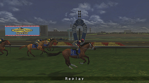 画像ギャラリー No.010のサムネイル画像 / Nintendo Switch「Champion Jockey Special」プレイレポート。Joy-Conを手綱とムチにして,騎手になりきろう