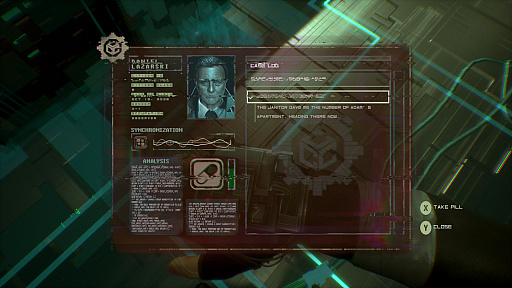 画像ギャラリー No.003のサムネイル画像 / サイコホラーでサイバーパンクな「>observer_」をプレイ。他人の脳をハッキングして,記憶に埋もれた証拠を見つけ出せ