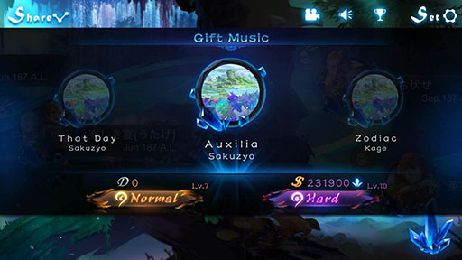 画像ギャラリー No.003のサムネイル画像 / スマホ向けリズムアクション「Lethe」Android版がサービス開始。iOS版はクエストの難度調整など,機能改善を図るアップデートを実施