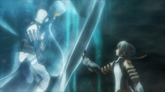 画像ギャラリー No.025のサムネイル画像 / 「.hack//G.U. Last Recode」,「Vol.4 あるいは世界を紡ぐ蛇たちの見る夢」の序盤,ハセヲの5thフォーム,謎の少女「クサビラ」などを紹介