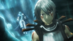 画像ギャラリー No.029のサムネイル画像 / 「.hack//G.U. Last Recode」,「Vol.4 あるいは世界を紡ぐ蛇たちの見る夢」の序盤,ハセヲの5thフォーム,謎の少女「クサビラ」などを紹介