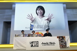 画像ギャラリー No.002のサムネイル画像 / ［TGS 2017］「.hack//G.U. Last Recode」との連動企画が発表されたステージ「.hack//15th Anniversary 公開放送!!」をレポート