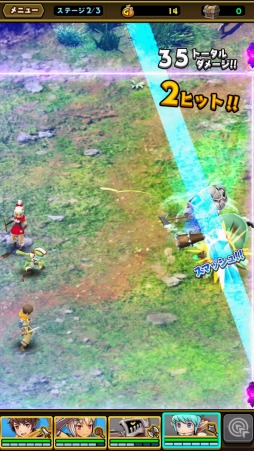 画像ギャラリー No.010のサムネイル画像 / 【PR】フリック操作で爽快なぶっ飛びアクション。gumiの新作アプリ「スマッシュ&マジック」のインプレッションとプレイのコツをお届け