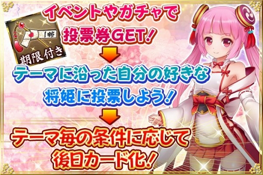 画像ギャラリー No.002のサムネイル画像 / 「戦乱プリンセス」，事前登録者数130万人突破の御礼キャンペーンを開催