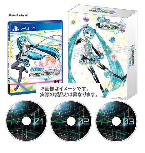 画像ギャラリー No.008のサムネイル画像 / 「初音ミク Project DIVA Future Tone DX」がPS4で11月22日に発売。限定版「メモリアルパック」にはBlu-ray3枚組の映像集を同梱