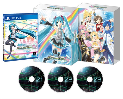 画像ギャラリー No.001のサムネイル画像 / 「初音ミク Project DIVA Future Tone DX」,KEI氏描き下ろしの限定版パッケージビジュアルや3枚組BD映像集の収録曲情報が公開