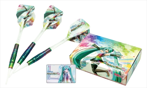 画像ギャラリー No.005のサムネイル画像 / 「初音ミク Project DIVA Future Tone DX」のコラボダーツが登場。3月9日に発売